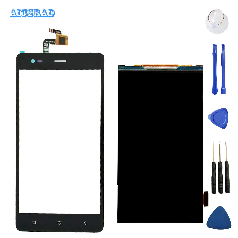 

5.5 For Tele2 Maxi Plus LCD Touch Screen Panel Glass Display Digitizer Assembly TELE 2 +tools
