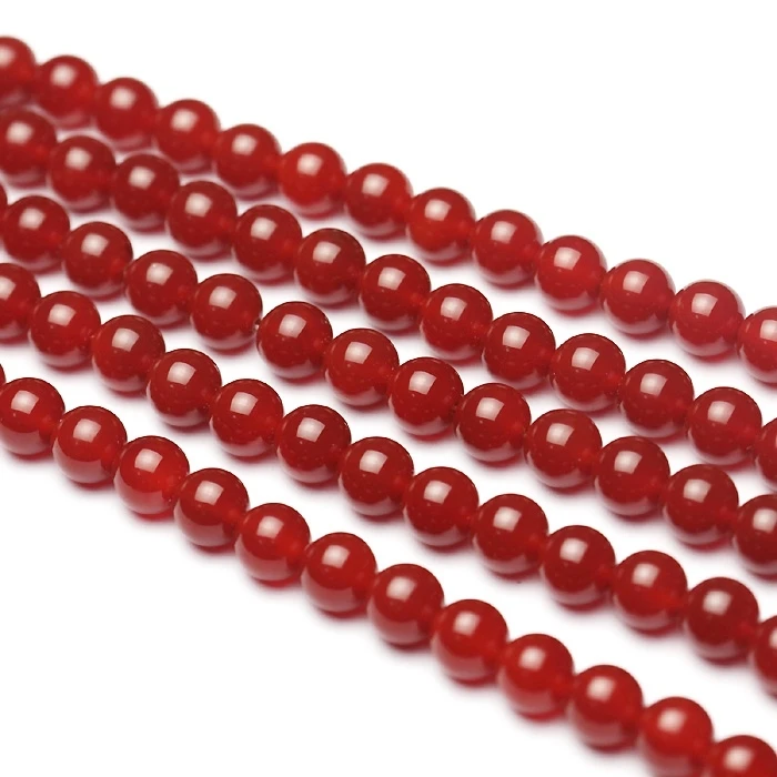 Diy accessories material natural red agate semi fi...