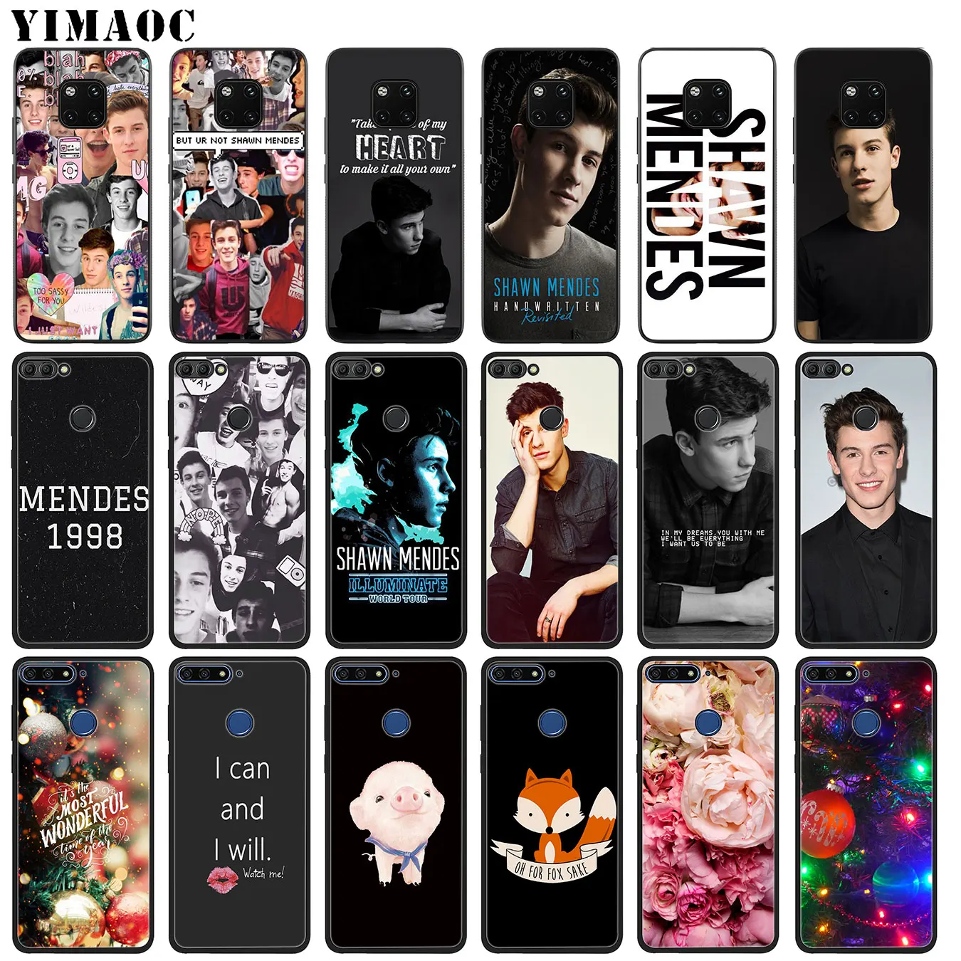 YIMAOC Shawn Mendes Magcon Мягкий силиконовый чехол для телефона Huawei Mate 30 20 10 Pro Lite Nova 5I 5t 5 3i 3
