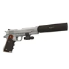 DIY 1:1 Hitman-silversballer Colt M1911 pistola de papel modelo ensamblar trabajo a mano 3D rompecabezas juego de juguete para niños ► Foto 1/6