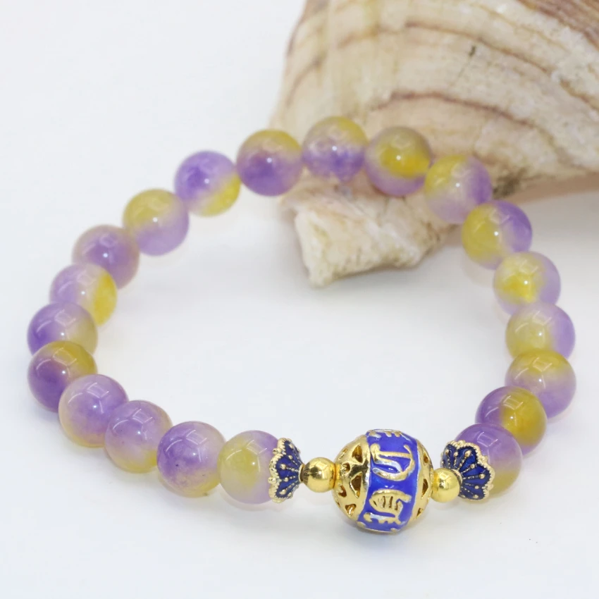 Браслеты женские из халцедона 8 мм 7 5 дюйма B2704|women bracelet|bracelet braceletbracelet women bracelets |