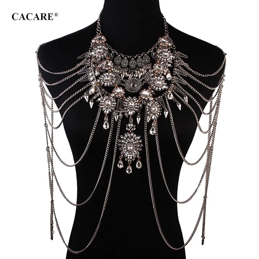 

Luxury Long Pendent Large Necklace Maxi Women CHEAP Fashion Jewelery Collares Statement F1042 with Rhinestones