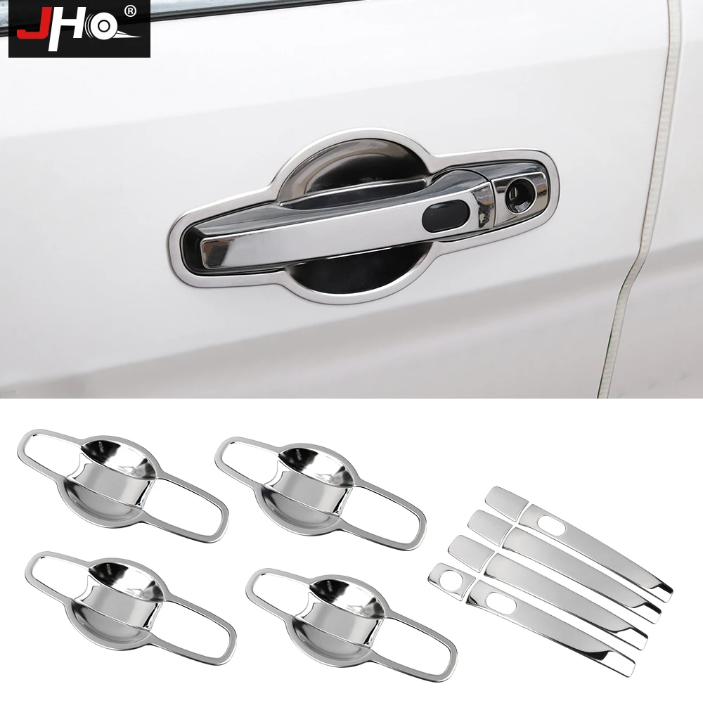 JHO нержавеющая сталь Наружная дверная ручка Накладка для- Ford Explorer Sport Limited Platinum автомобильные аксессуары