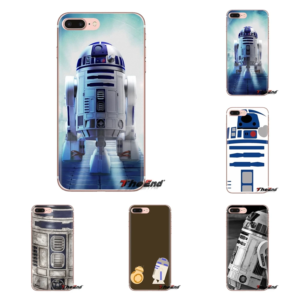 

Soft Transparent Cover Bag Star Wars R2D2 Robot Art Poster For iPod Touch Apple iPhone 4 4S 5 5S SE 5C 6 6S 7 8 X XR XS Plus MAX