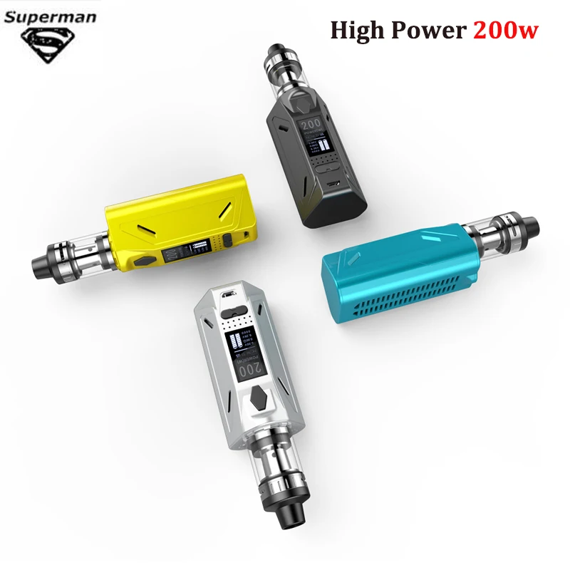 SUB TWO Vape Pen VGO 200W бокс мод для электронных сигарет набор 1 230w электронная сигарета