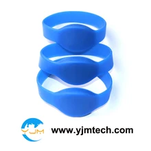 100 шт./лот S01 Водонепроницаемый 13,56 МГц RFID Силиконовый браслет рчид браслет