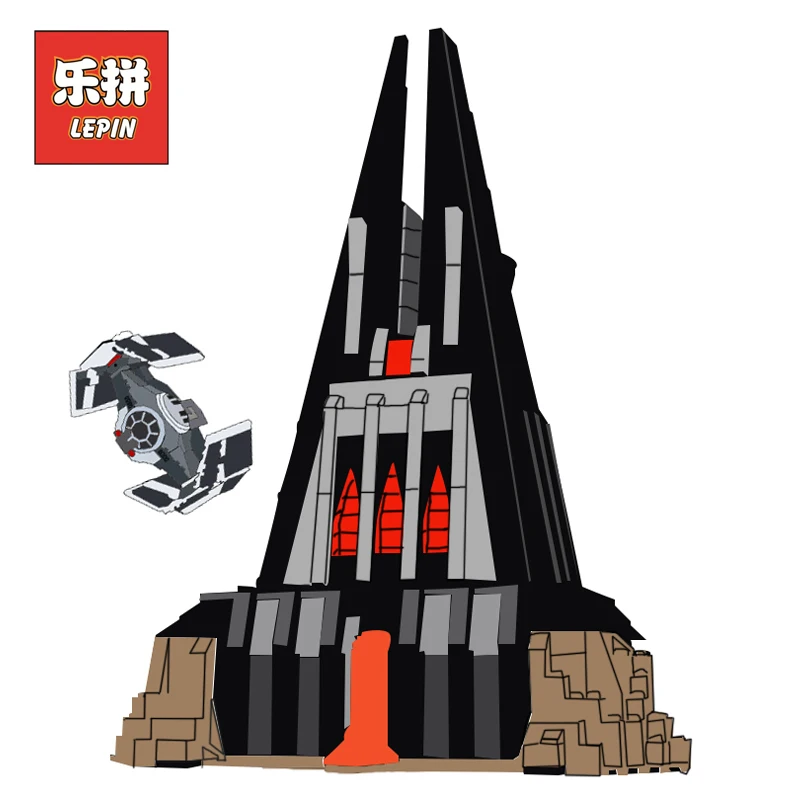 

Lepin 05152 Star Plan Wars the Darth Vader's Castle Set 75251 Model Building Blocks Bricks legoinglys Starwars Toys Kids Gift