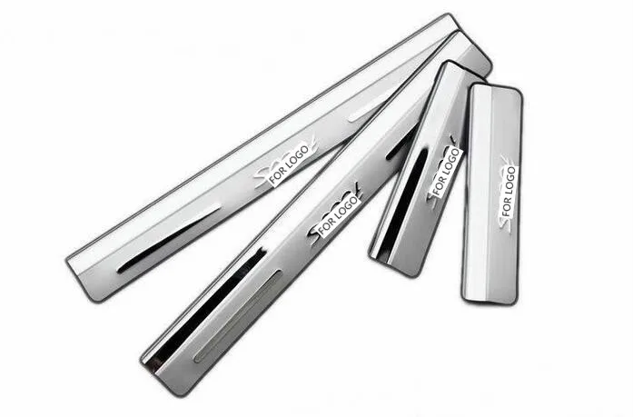 

Stainless Steel Threshold Scuff Plate Door Sill Cover For Ford Focus 2012-2018 new MK3 Sedan Hatchback