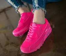 2016 Newest Fashion Spring Autumn Women Shoes Lace-up Increased Breathable Single Shoes Women Casual Shoes