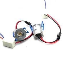 Мини Диммируемый Встраиваемый светодиодный точечный светильник CREE 3 Вт Диммируемый Светодиодный точечный светильник светодиодный потолочный светильник AC110V 220 В