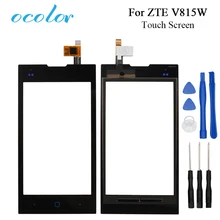 Ocolor для zte V815W Сенсорный экран хороший сенсорный Панель идеальный ремонт Запчасти Замена для zte V815W КИС 2 V815 мобильного телефона