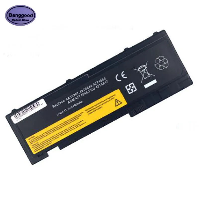

New 11.1V 4400mAh Laptop Battery Pack for Lenovo ThinkPad T420s T420s-4171-A13 T420si 42T4844 42T4845 42T4846 FRU 42T4847
