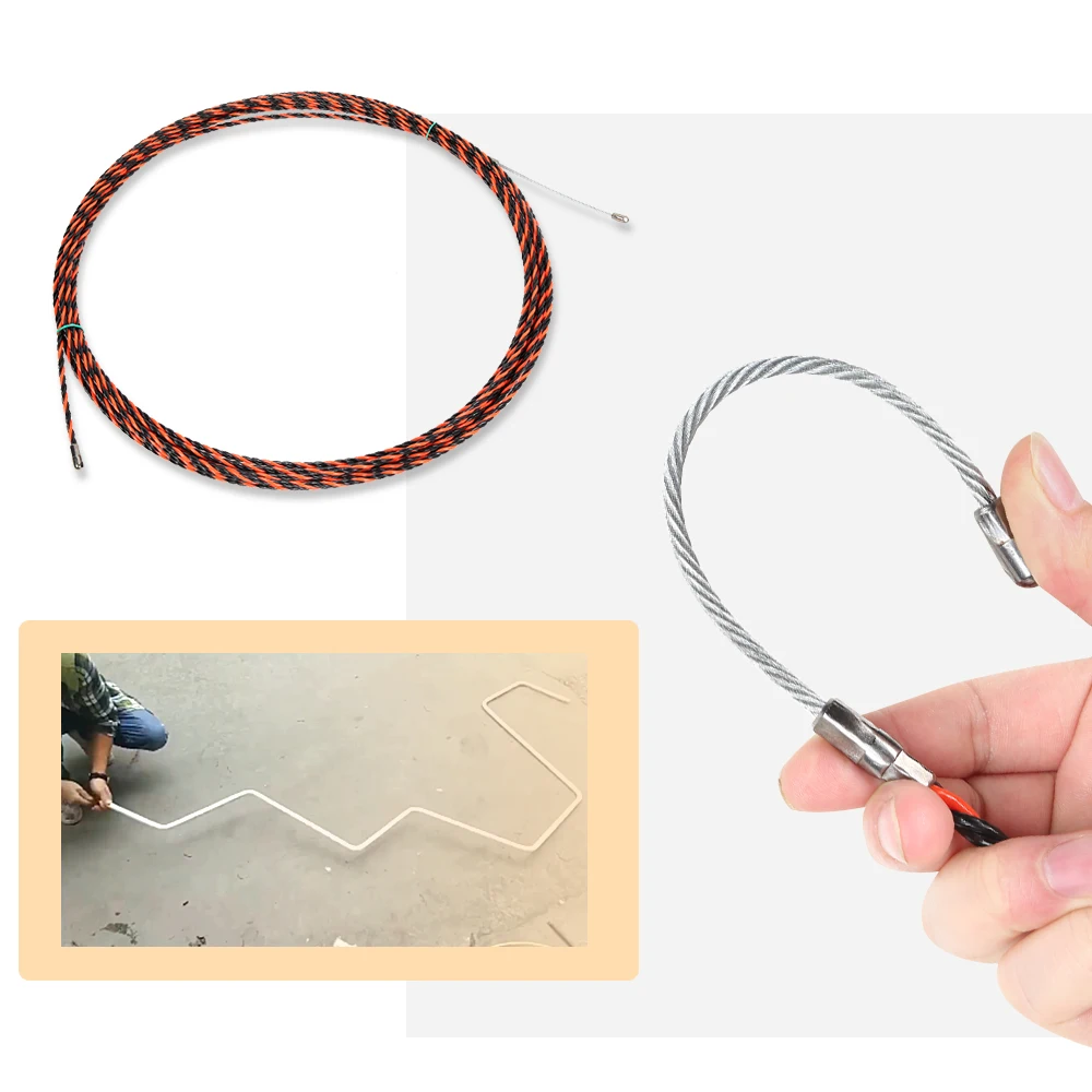 Электрический провод Threader кабельный Съемник электрик резьбы устройства электроинструмент аксессуары