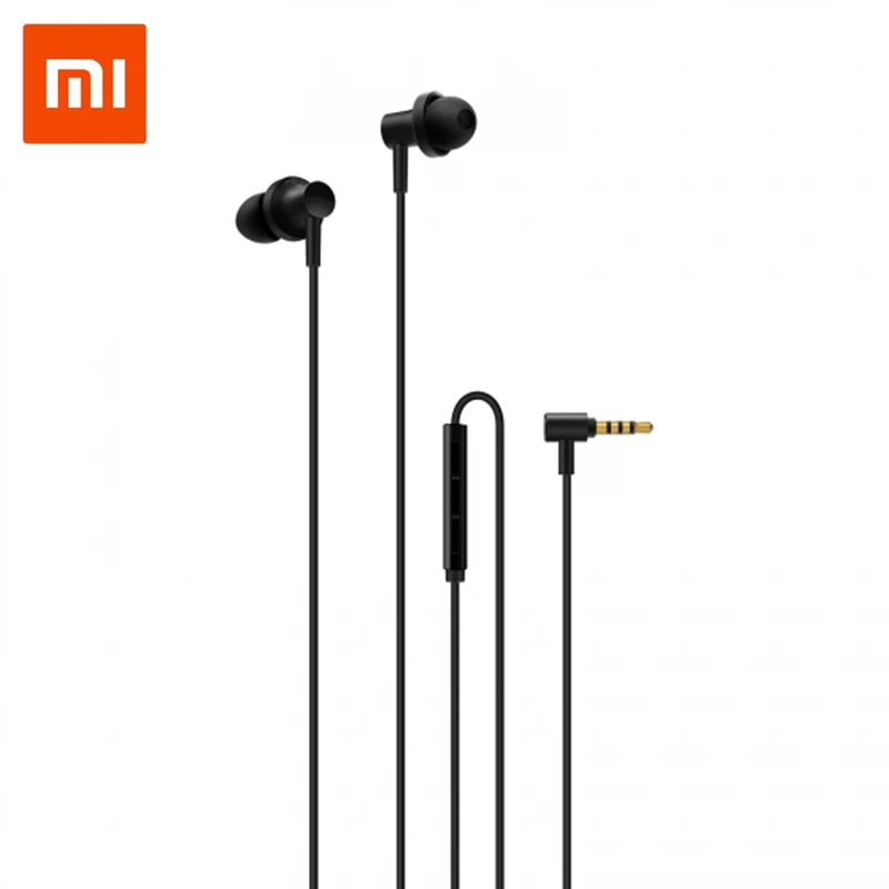 Новинка 2018 оригинальные наушники Xiaomi Hybrid 2 с двойным драйвером динамические
