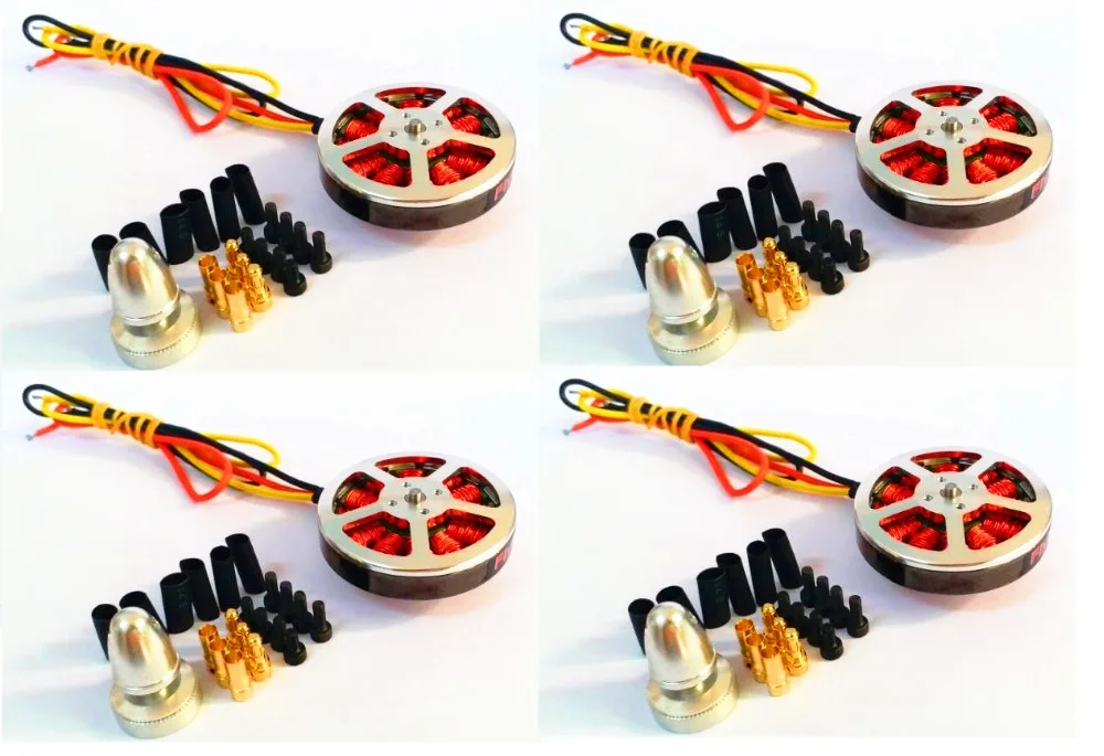 4 шт./лот 5010 360KV / 750kv бесщеточные двигатели с высоким крутящим моментом для