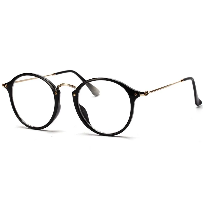 

Women Men Vintage Round Eyewear Frames Retro Fashion Optical Glasses Frame Metal Frame Eyeglasses Goggle