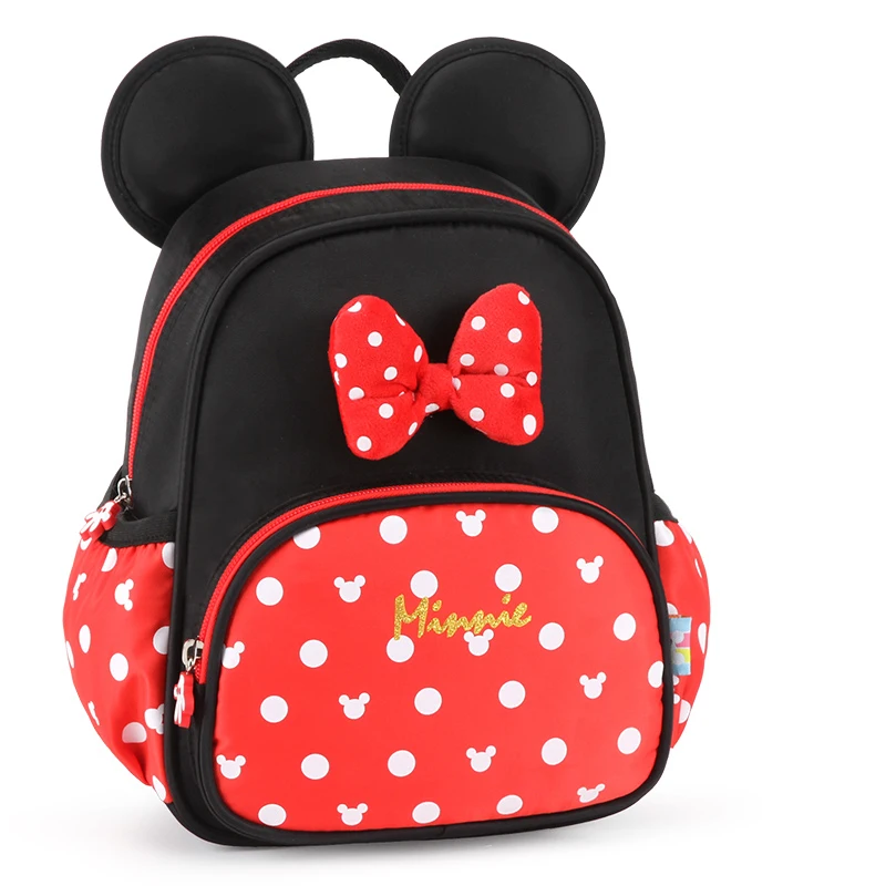 Disney Kid s Backpack Boy and Girl Schoolbag Mickey Minnie Carton Children Kindergarten Bag 5