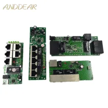 OEM Качество мини материнская плата Цена 5 порт переключатель модуль manufaturer компания PCB плата 5 порты Ethernet сетевой модуль выключателя