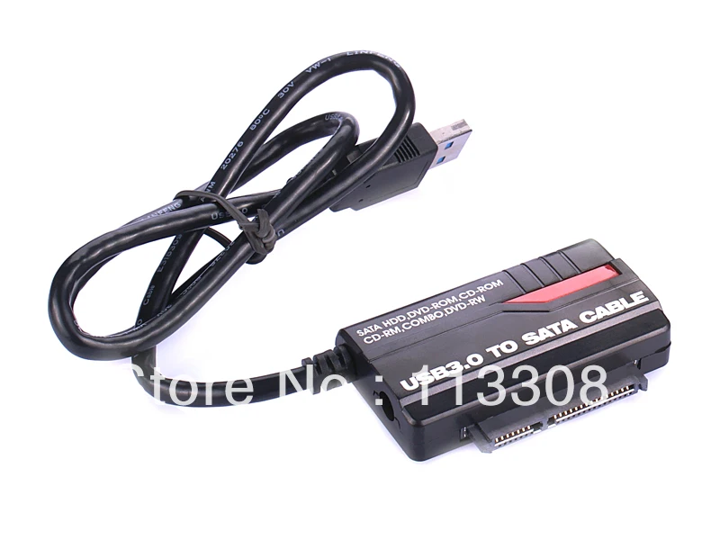 50 шт./лот USB 3 0 на SATA HDD Кабельный адаптер USB3.0 поддерживает 2 5 &quot/3 5&quot жесткий ATA/ATAPI