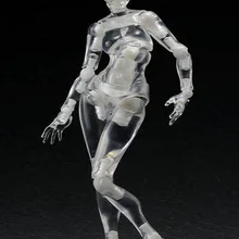 Аниме Figma Archetype Body chan Body kun ferrite, фигурка, прозрачный цвет, подвижная ПВХ Коллекция, модель, игрушки для детей