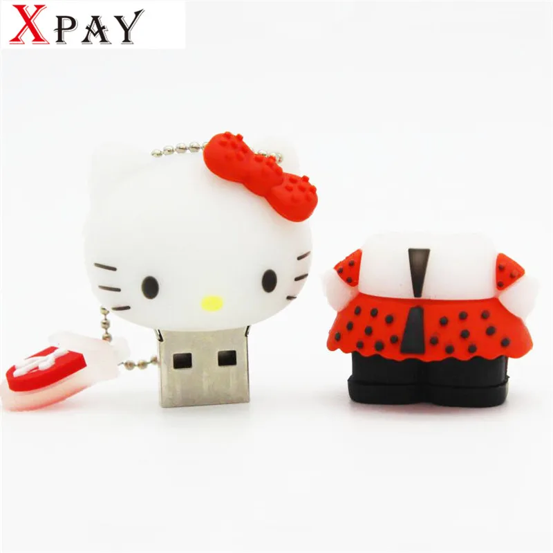 Hello Kitty Usb Flash Drive Pen Drive 4gb 8gb 16gb 32GB Cool USB