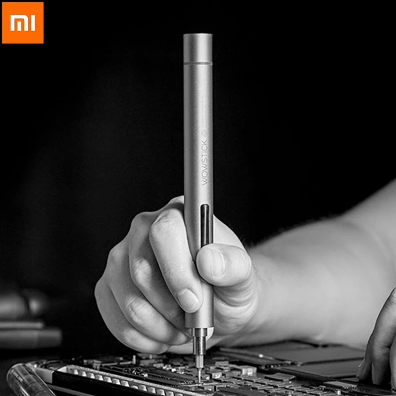 New Xiaomi Wowstick 1F Pro Mini Electric Screwdriver Rechargeable Cordless Power Screw Driver Kit W