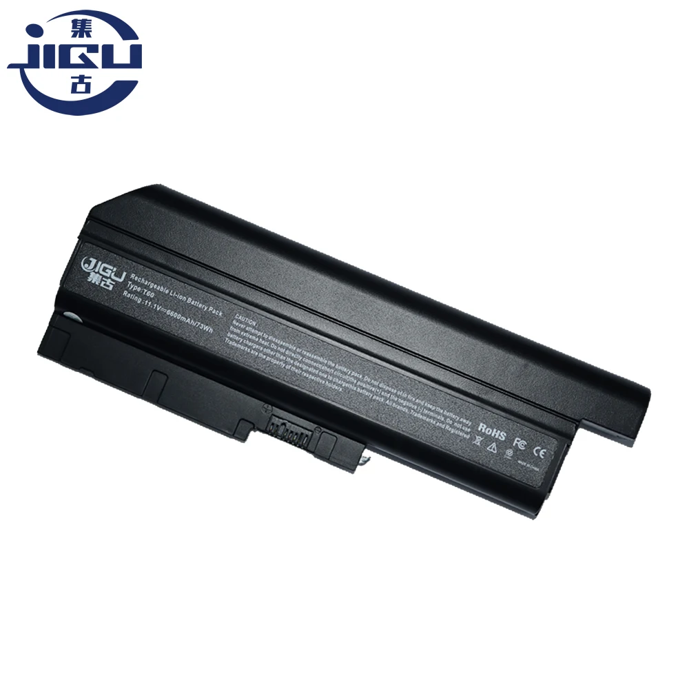 JIGU Новый 9-ячейный Аккумулятор для ноутбука Lenovo IBM Thinkpad T60 T61 R60 40Y6797 40Y6799 |