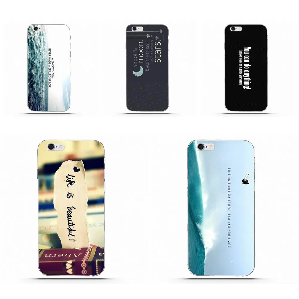 

Wexoeq Lovely Phone Accessories Case For Sony Xperia Z Z1 Z2 Z3 Z4 Z5 compact Mini Premium M2 M4 M5 T3 E3 E5 XA Motivation Quote