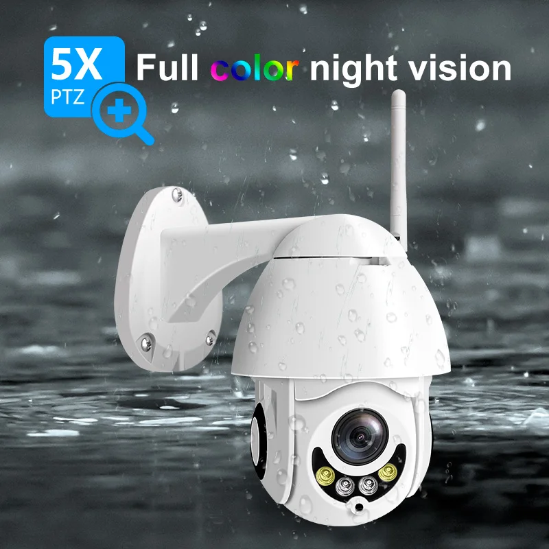1080P font b Wireless b font WiFi IP Camera Two Way Audio Talk 5x Optical Zoom