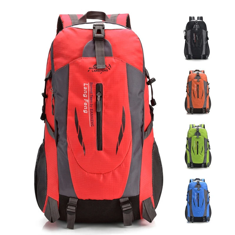 Mochila de nailon para hombre de gran capacidad impermeable Mochila de viaje Escolar Mochila de alta calidad para ordenador portátil Mochila Mochila de nailon para hombre de gran capacidad impermeable Mochila de viaje Escolar Mochila de alta calidad para ordenador portátil Mochila