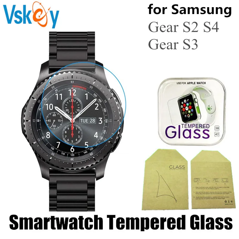 100PCS Tempered Glass for Samsung Galaxy Gear S3 Screen Protector for Samsung Galaxy S2 S4 Sport