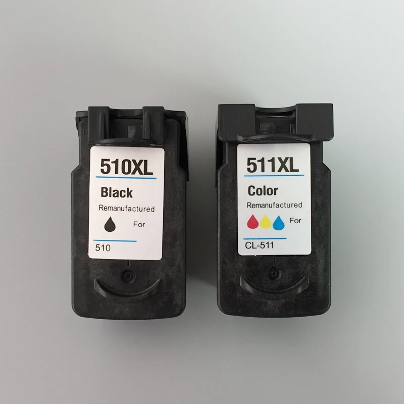 ink cartridge kompatibel untuk canon pg510 cl511 deskjet pengganti ulang tinta untuk canon pixma mp240 mp250