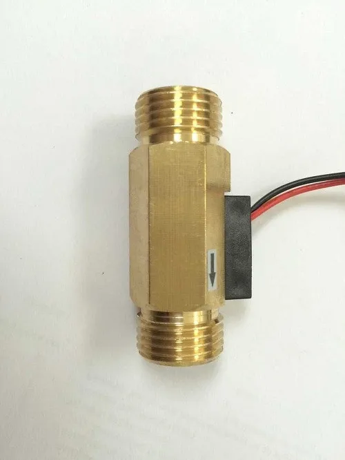 Brass water flow sensor G0.75 Inch