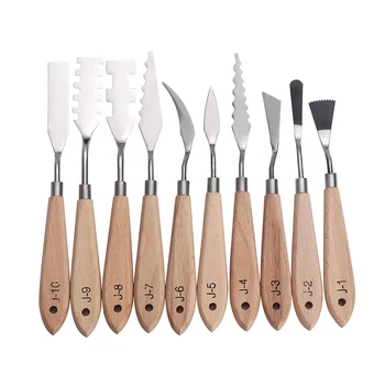 Stainless Steel Palette Scraper Set 2