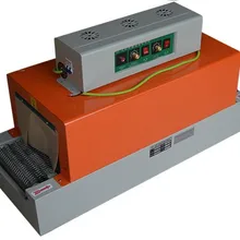 Усадочная машина термоусадочная пленка коробка Посуда пищевое оборудование Косметическая сетка конвейерная лента BS-260 инфракрасная