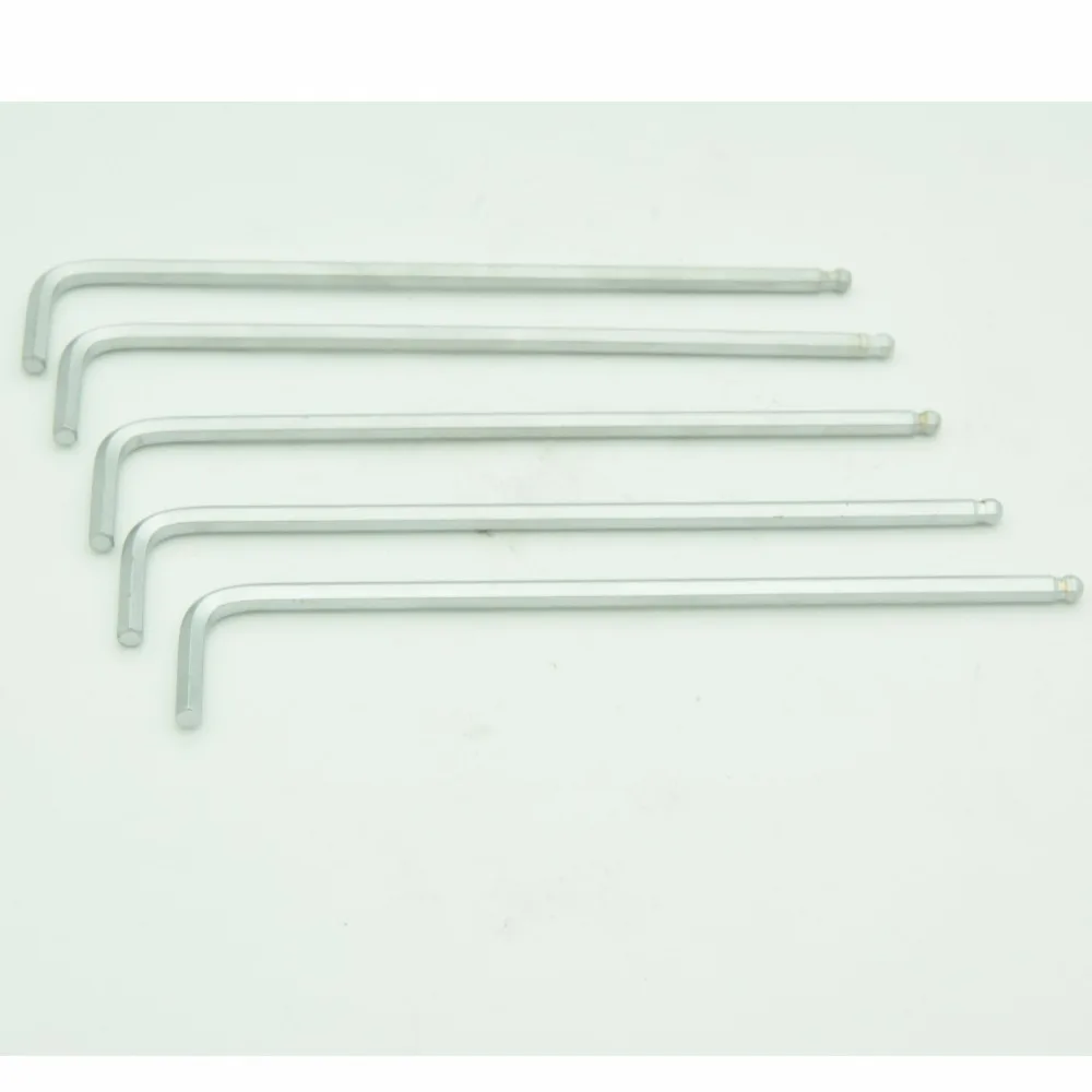 

5pcs/lot High Quality 3mm Hex Key Allen Wrench With Ball Tip(Ball Head Allen Wrench )