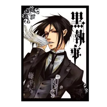 

Full Square Drill Cross Stitch Painting Anime Black Butler Diamond Wall Sticker Home Decor Picture Embroidery Mosaic Handmade