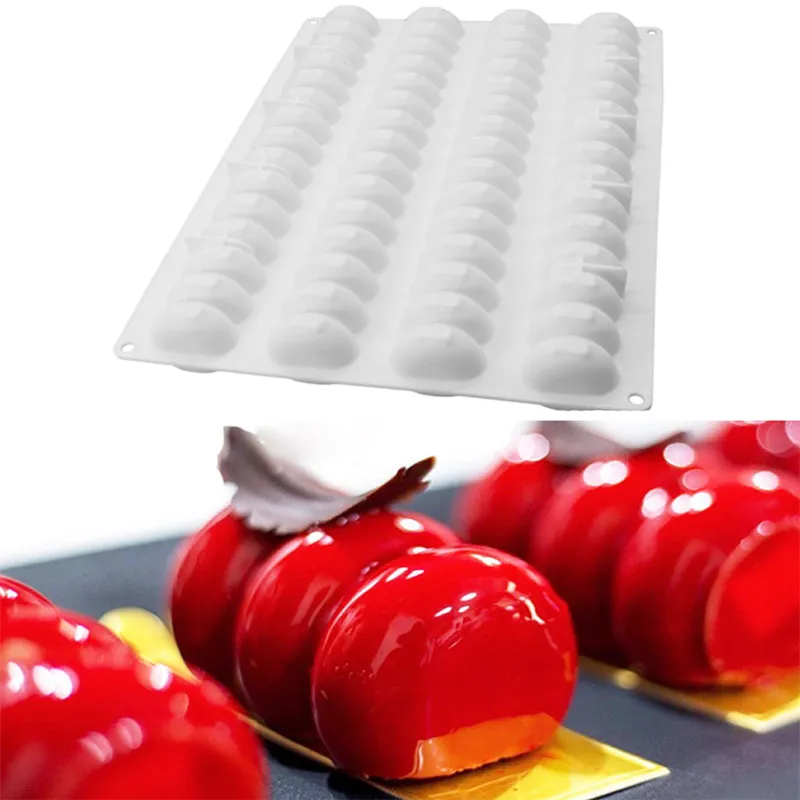 

Silicone Cake Mold Infinity Rectangle Wave Shaped Dessert Cake Moulds Mousse Pan DIY Baking Tools