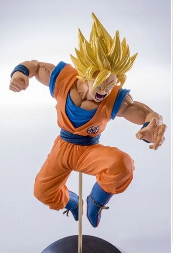 BANPRESTO super saiyan 2 Сон Гоку Dragon Ball Z скульптуры большой 6 фигурка игрушки