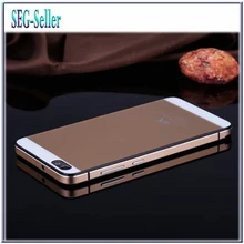 Cover for huwei Honor 4X play Luxury Case Tempered Glass + Metal Frame Back cover for honor 4x play SJ0408