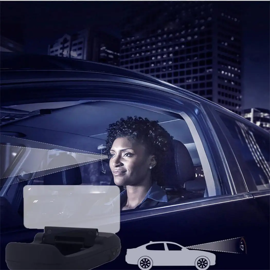 

Car HUD Head Display Car-styling Auto -30 ~ 80 Warning Breeze Projector Alarm 1.5 meters -20 ~ 65 System Hud