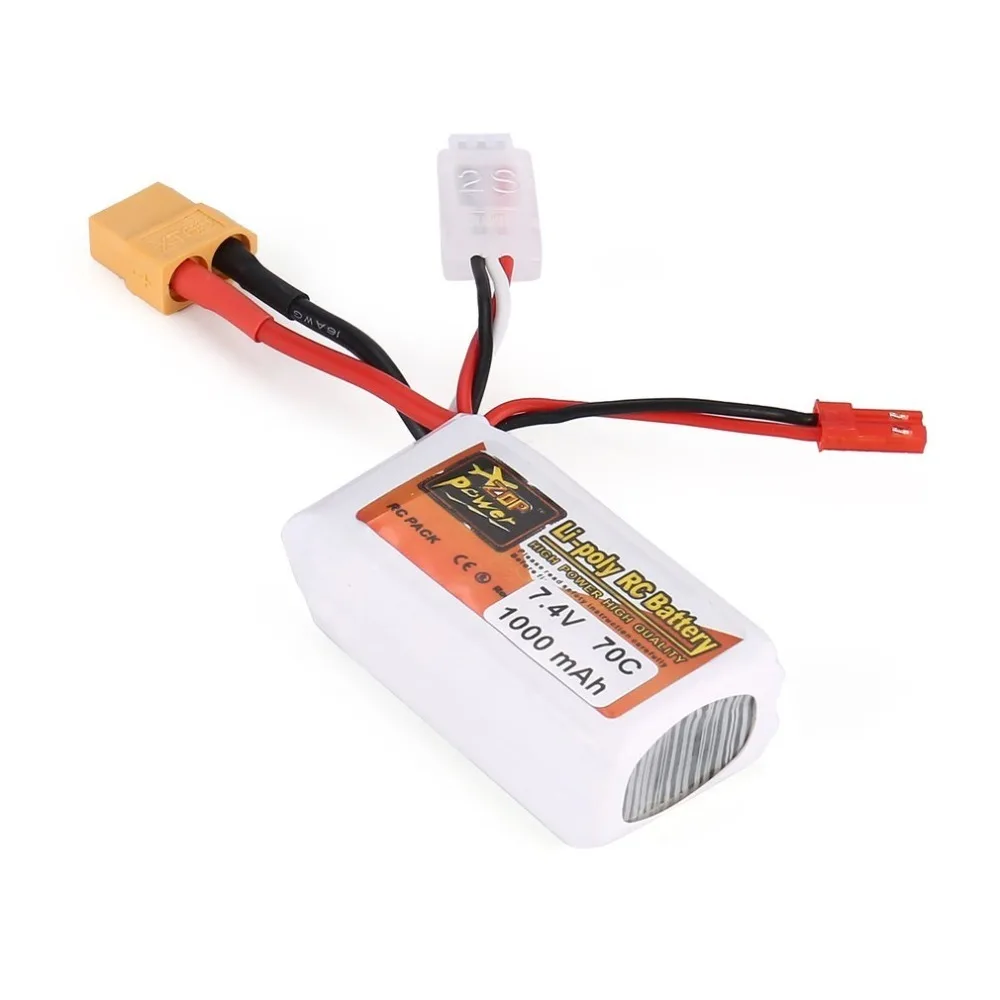 ZOP 2S 7.4V 1000mAh 70C LiPo ZOP 2S 7.4V 1000mAh 70C LiPo