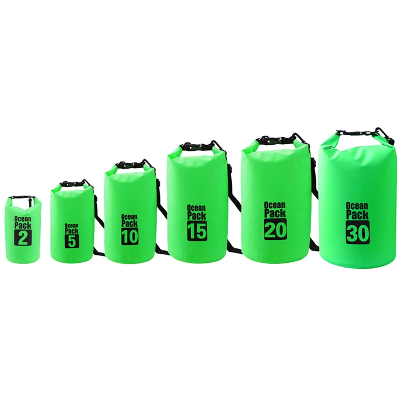 Водонепроницаемый сухой мешок 2L/5L/10L/15L/20L/30L Bolsa непроницаемый Каякинг телефон Кемпинг каноэ рифтинг сжатый sac etanche A20