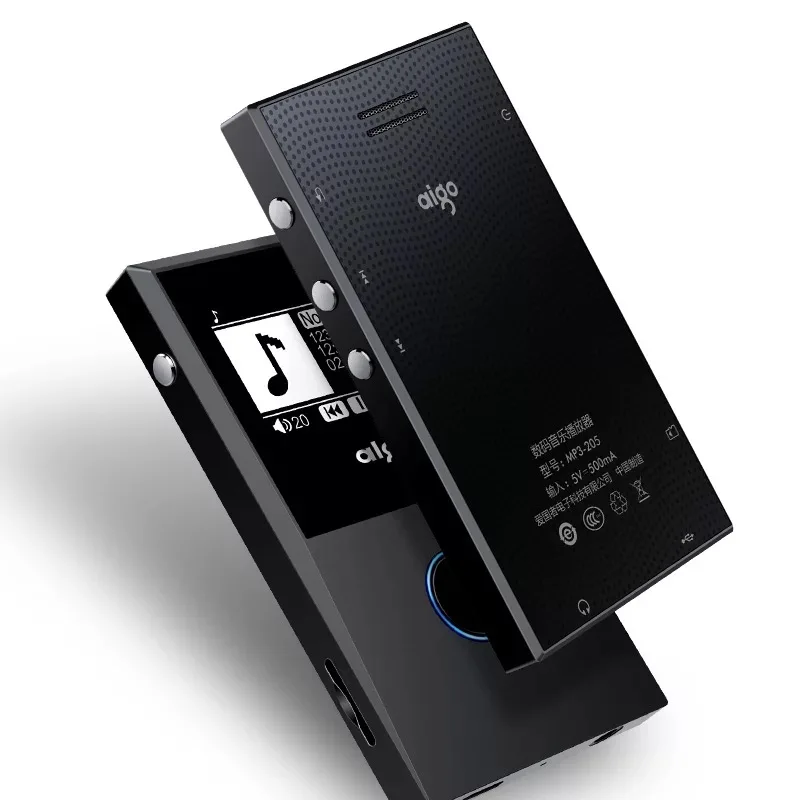 Mp3 плеер Aigo 205 HiFI bluetooth FM радио запись электронная книга портативный музыкальный OTG