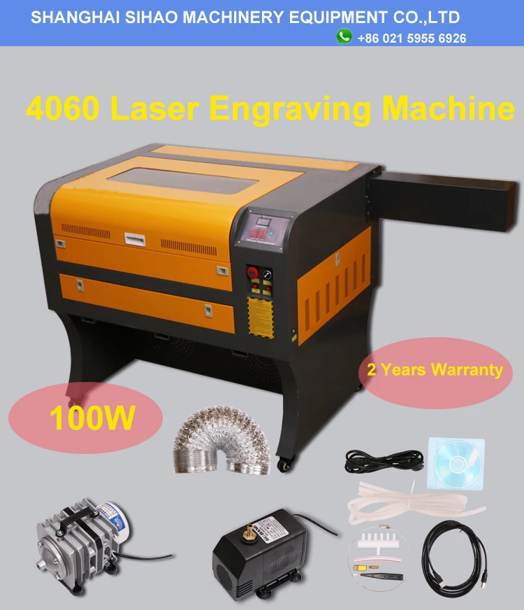 

Top Selling High Quality 4060 50w 60w 80w 100w Laser Cutter CO2 Laser Engraving Machine for Wood Acrylic Rubber