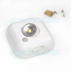 Прочный беспроводной светодиодный PIR корпус автоматический датчик движения шкаф свет использовать аккумулятор для кухни потолочный