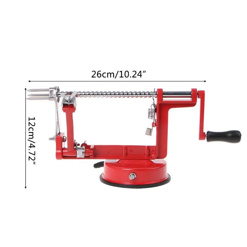 Нержавеющая сталь 3 в 1 Яблоко Овощечистка машина для очистки и нарезки фруктов яблоко фрукты машина очищенный инструмент