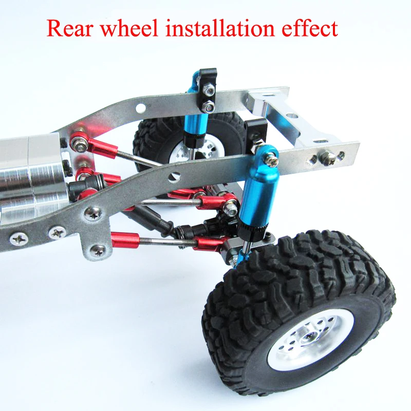 Wpl c14 c24 dedicated full metal shock absorber OP accessories climbing off-road DIY upgrade accessories model car Wpl c14 c24 dedicated full metal shock absorber OP accessories climbing off-road DIY upgrade accessories model car