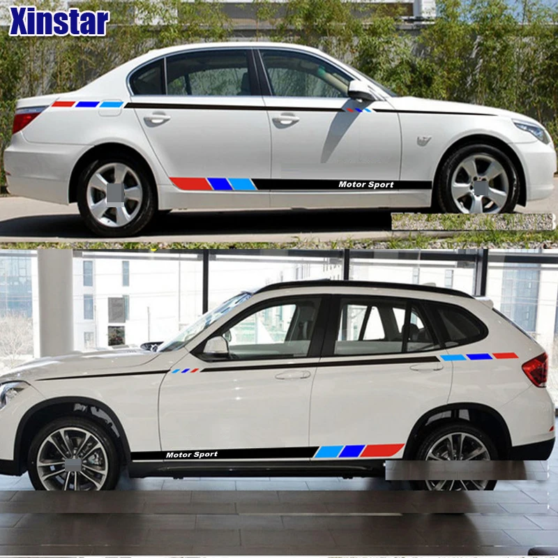 4 шт./лот Новинка kk M Power эффективная наклейка на кузов автомобиля для BMW E30 E36 E39 E46 E53