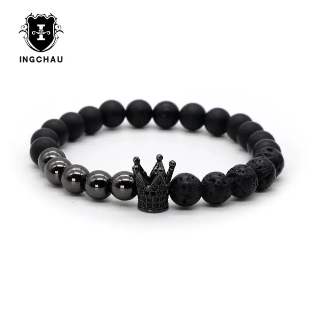 black crown bracelet